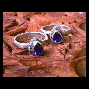 NEW Tanzanite And Sterling Silver Ring
